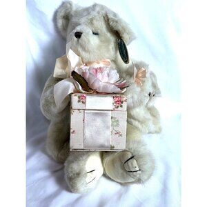 Bearington Collection Mommy Hugs & Baby Snugs Plush Gift Box Limited Edition 16"